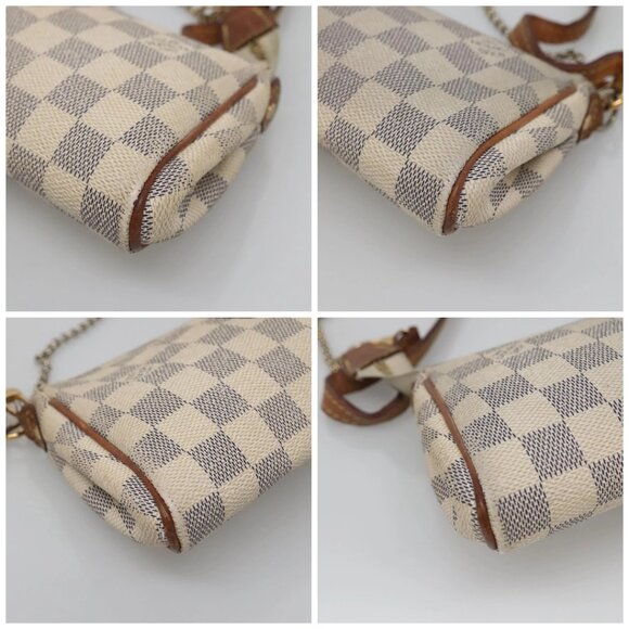 LOUIS VUITTON Damier Azur Eva Shoulder Bag 2way - Picture 16 of 16